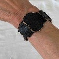 Arior Barcelona  armband Atlas Golden Black medium