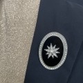 Art Deco Collection broche ovaal