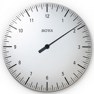 one-hand wall clock