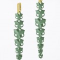 Fabnora by Boltenstern Oorringen Square silver rhodium or gold plated