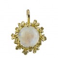Leoni | Italo Bottene | Jeh hanger 20393 blossom maansteen goud