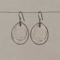 Jéh Jewels oorhangers 21470 drop in drop