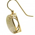 Jéh Jewels oorhangers rutielquartz