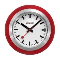 Mondaine Globe clock tafelklok A660.30335.16SBP rood