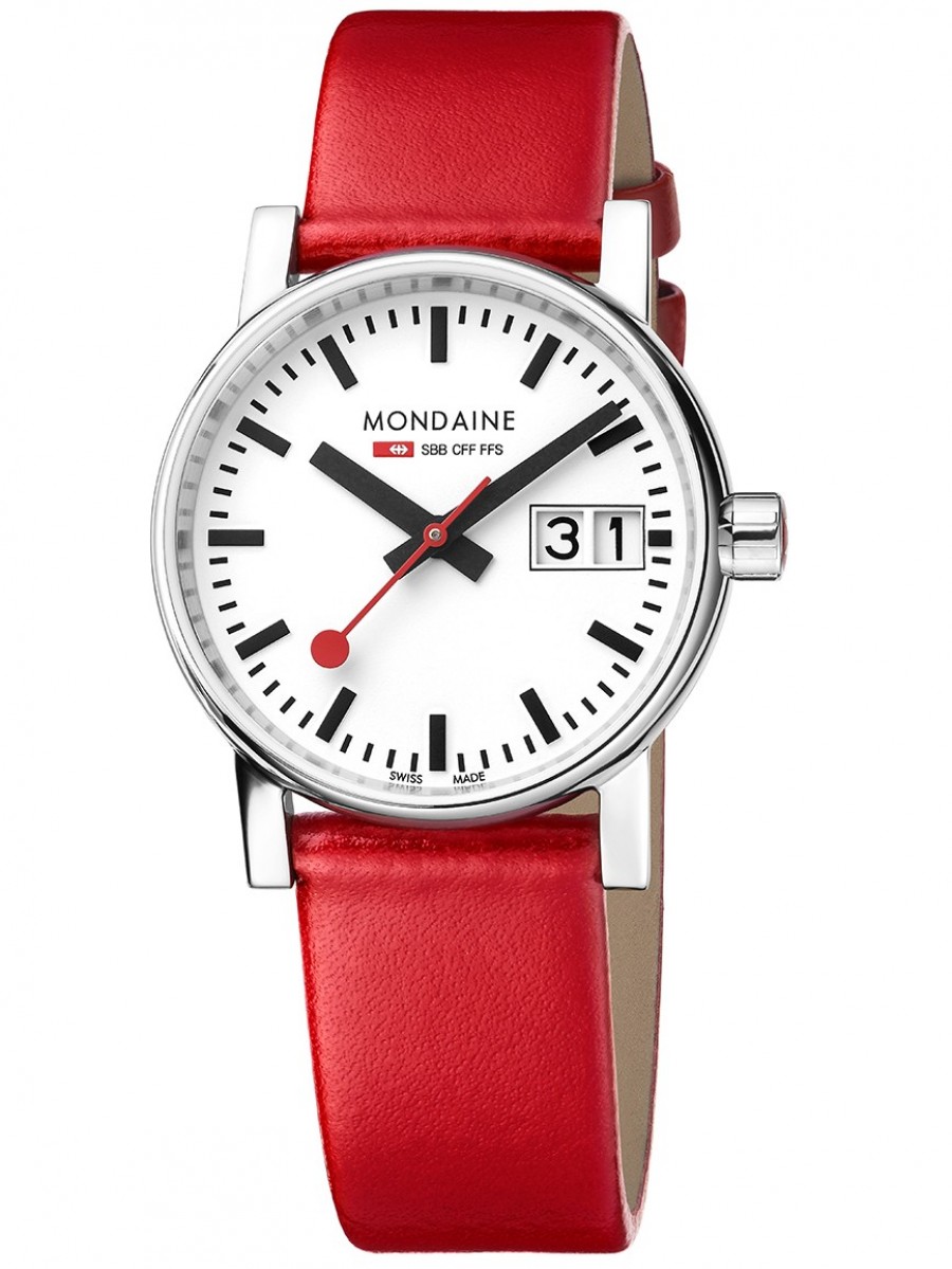 Mondaine evo2 30mm big date mse.30210.LB LC glans