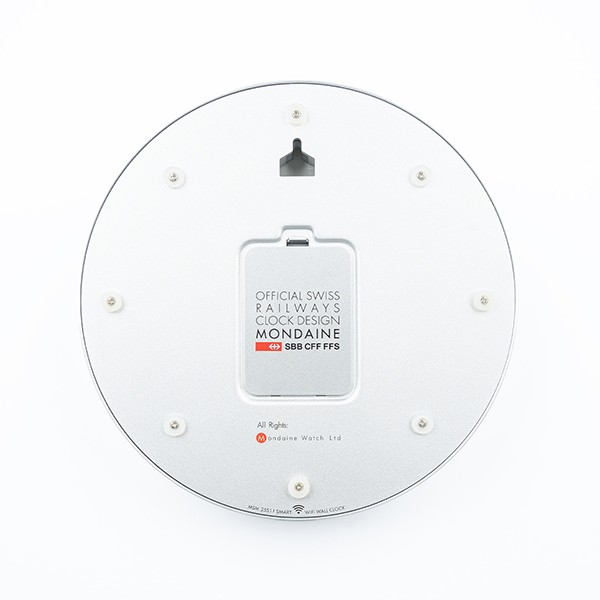 Mondaine klok 25cm MSM.25S11 Stop to Go Wifi