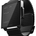 QLOCKTWO W NL black steel