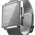 QLOCKTWO W NL fine steel